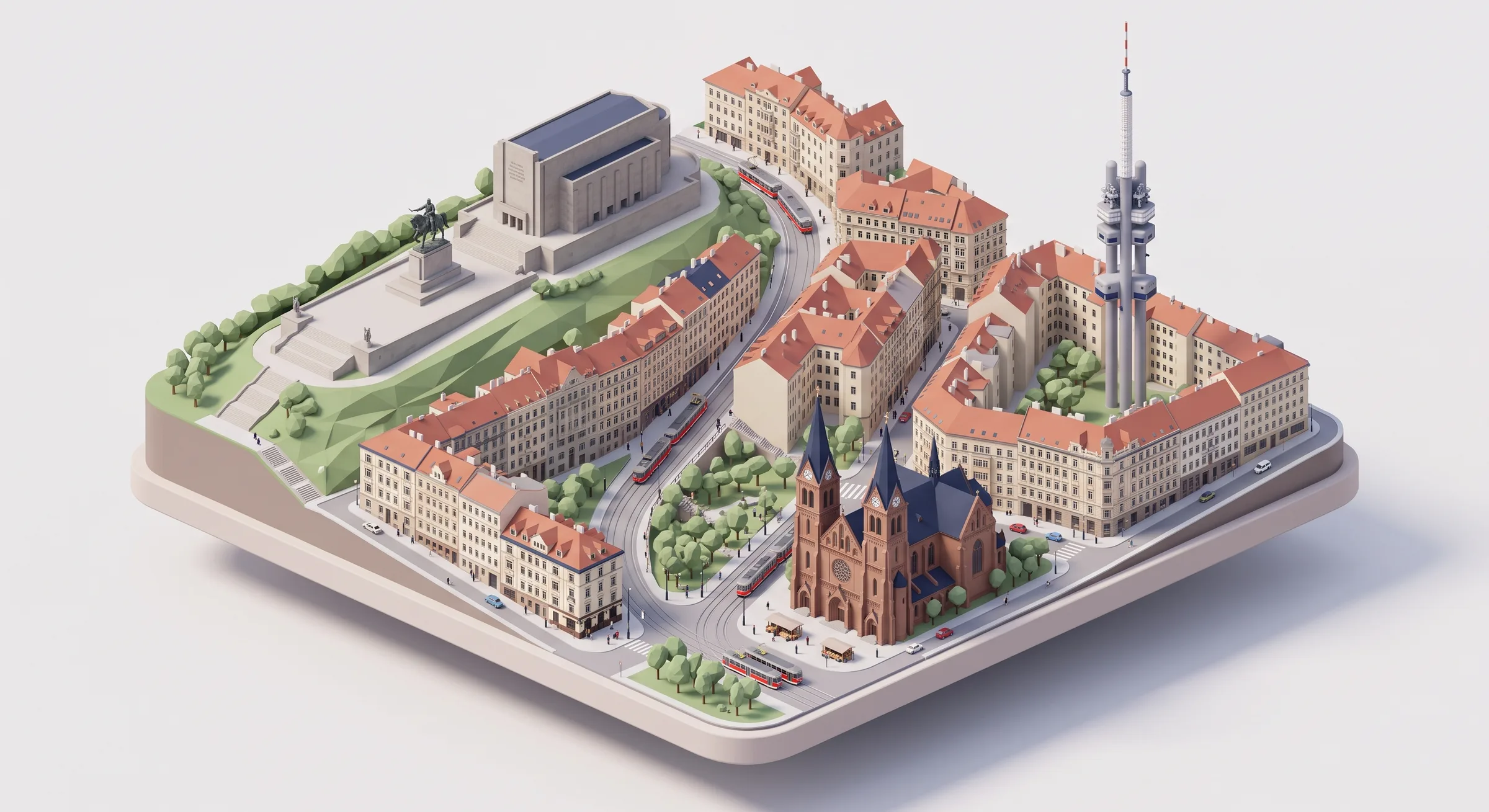 Ilustrace lokality Praha 3